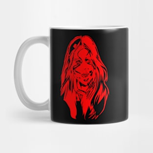 Abstract_Girl_Face Mug